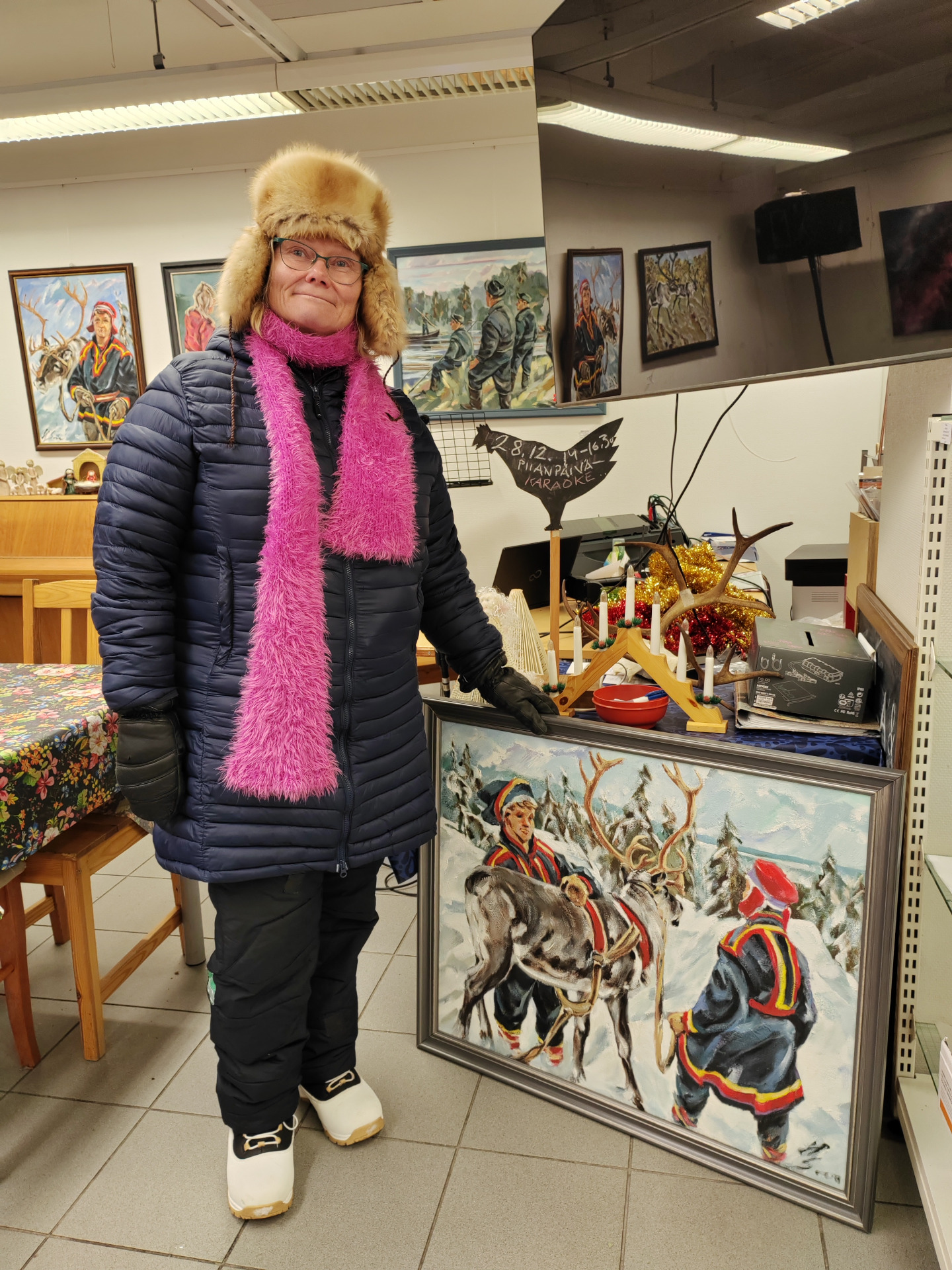 Heimo Sovan maalaus ja sen onnellinen voittaja