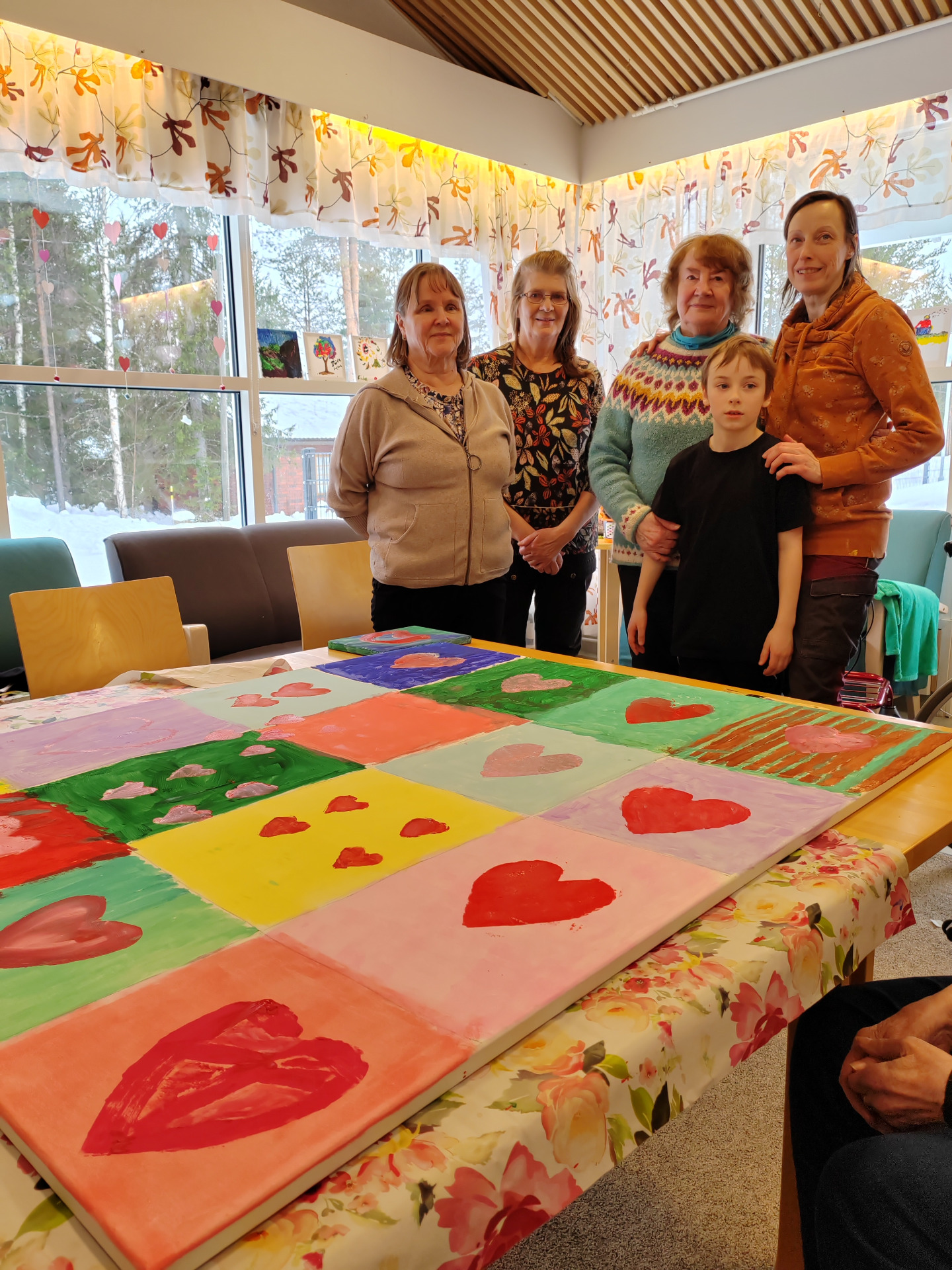 Taideseuran päivän taiteillijat